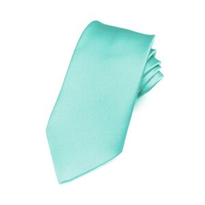 Fellini_7205_Italian_Satin_Tie_Aqua_221