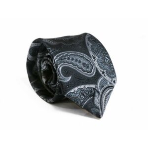 Fellini_7555_Luxe_Paisley_Tie_Charcoal_101