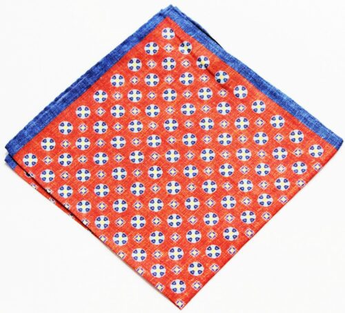 Linen Patterned Pocket Square