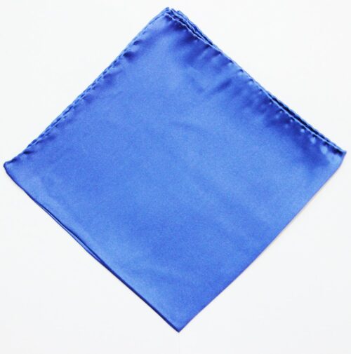 Plain Royal Blue Pocket Square