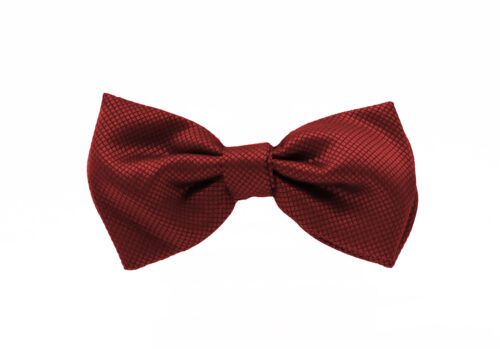 Fellini Jacquard Burgundy Bowtie