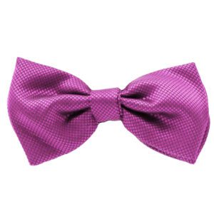 Fellini Jacquard Fuchsia Bowtie