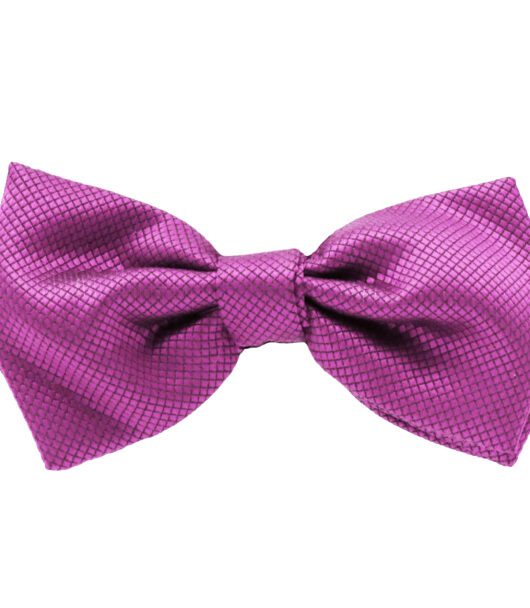 Fellini Jacquard Fuchsia Bowtie