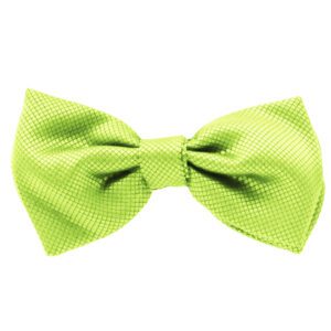 Fellini Jacquard Lime Bowtie