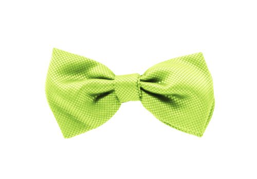 Fellini Jacquard Lime Bowtie