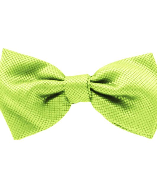 Fellini Jacquard Lime Bowtie