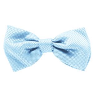 Fellini Jacquard Sky Blue Bowtie