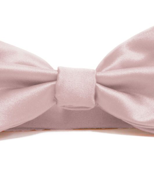 Fellini Plain Blush Bowtie