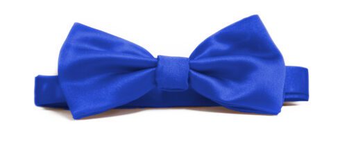 Fellini Plain Cobalt Blue Bowtie