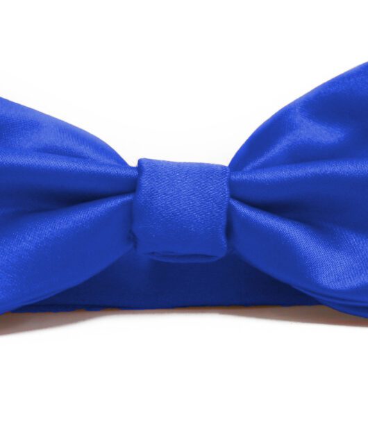 Fellini Plain Cobalt Blue Bowtie