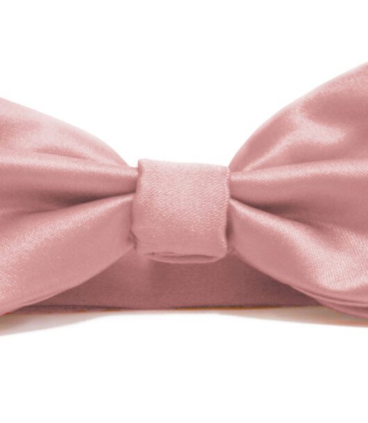 Fellini Plain Rose Bowtie