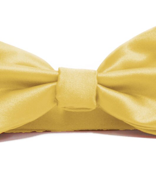 Fellini Plain Sand Yellow Bowtie