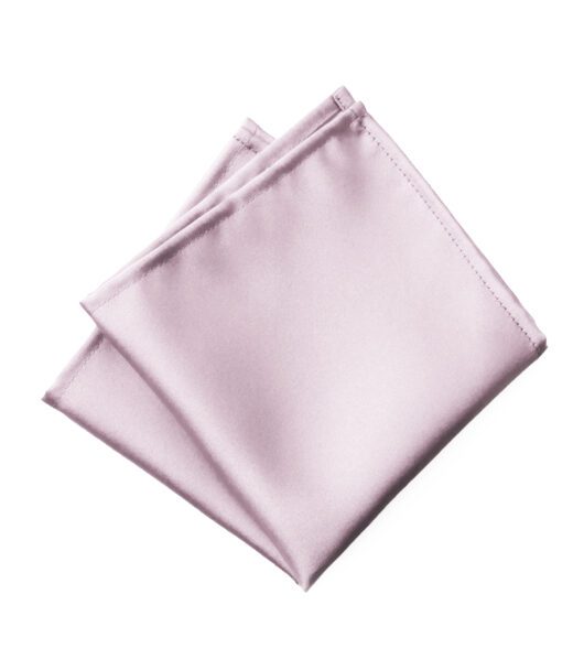 Fellini Plain Lilac Pocket Square