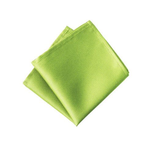 Jacquard Lime Pocket Square