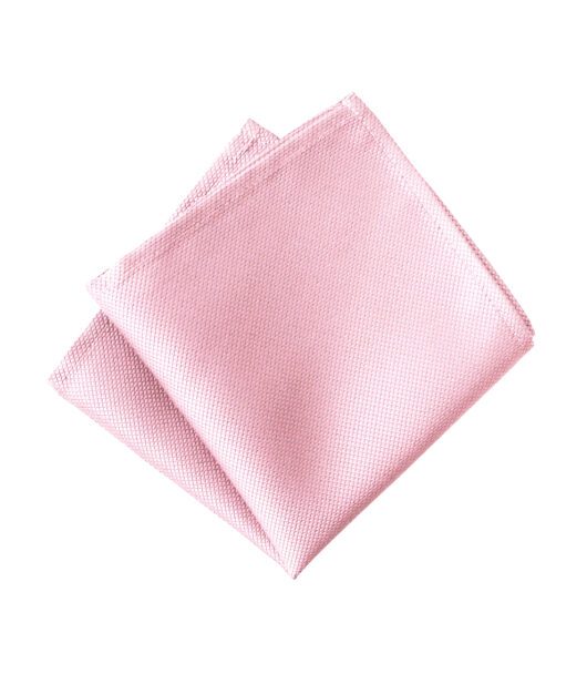 Jacquard Pink Pocket Square