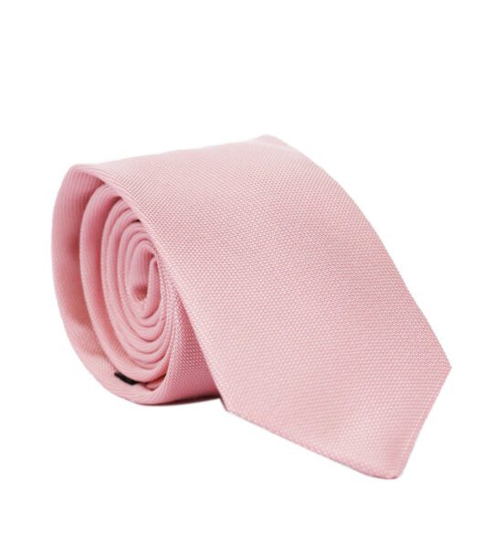 Premium Fellini Pink Matte Silk Tie